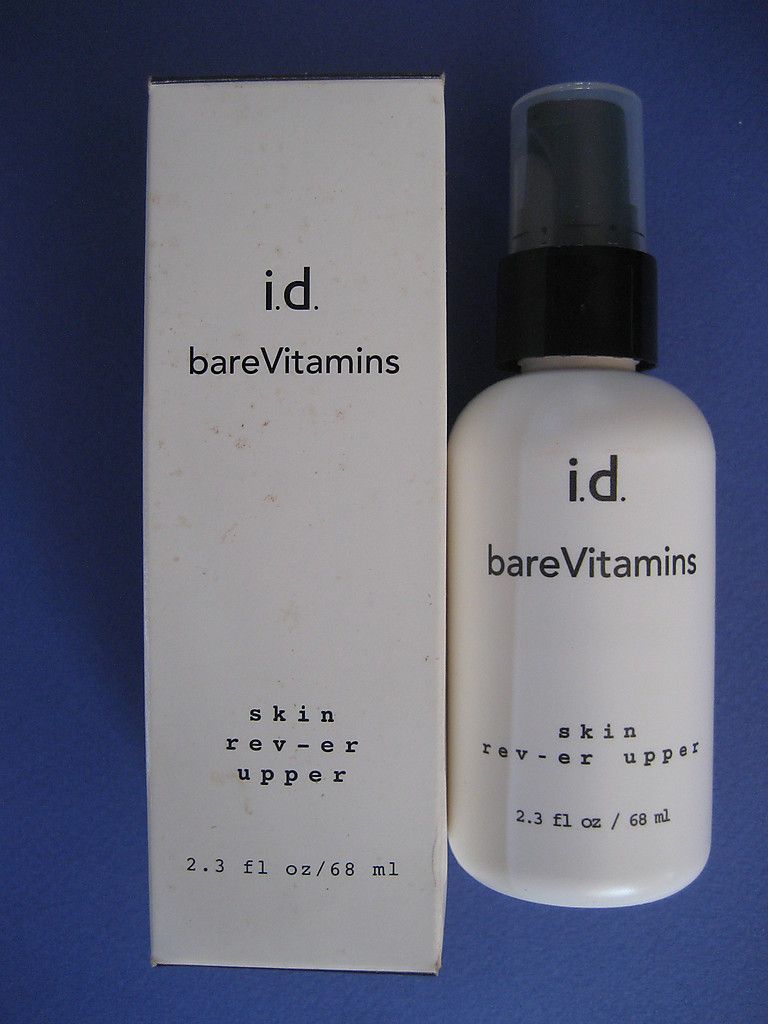 BARE ESCENTUALS i d bareVitamins Skin Rev er Upper 68ml NEW in Box 