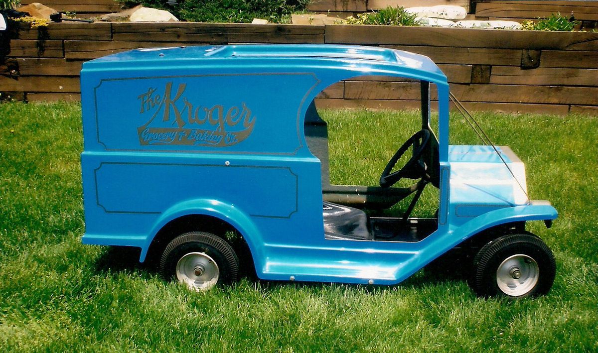 COCA COLA BARNEY KROGER TRUCK GO KART BY MIINI CARS F W ASSOC INC