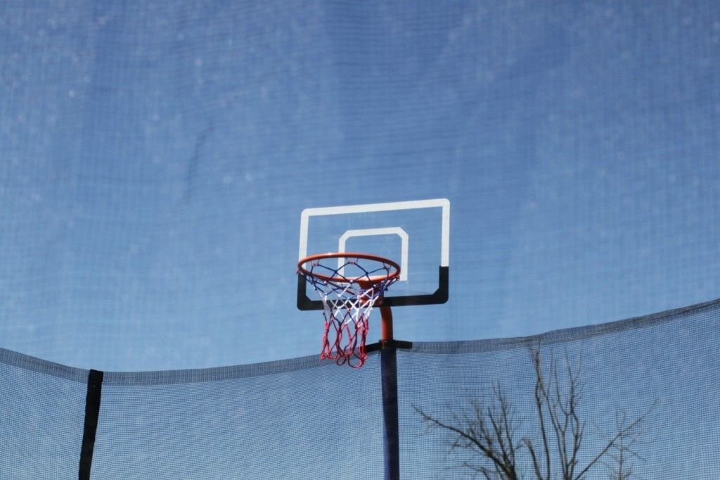 Tramcore Trampoline Basketball Hoop Basketball Included