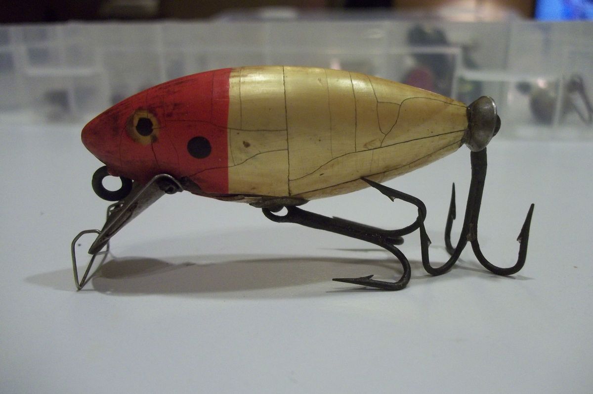 Vintage Fishing Lure found in old wood tackle box