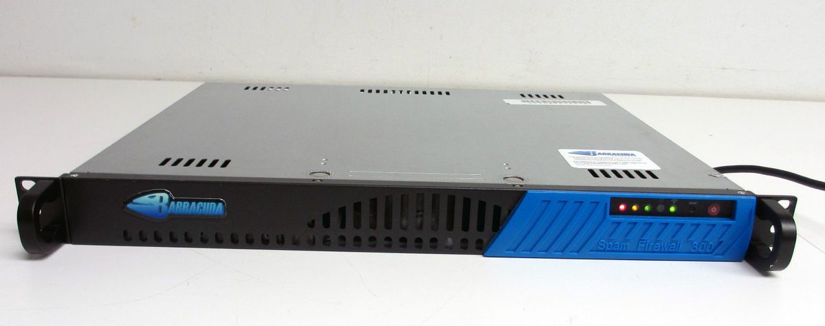 BARRACUDA NETWORKS SPAM VIRUS FIREWALL 300 SECURITY APPLIANCE