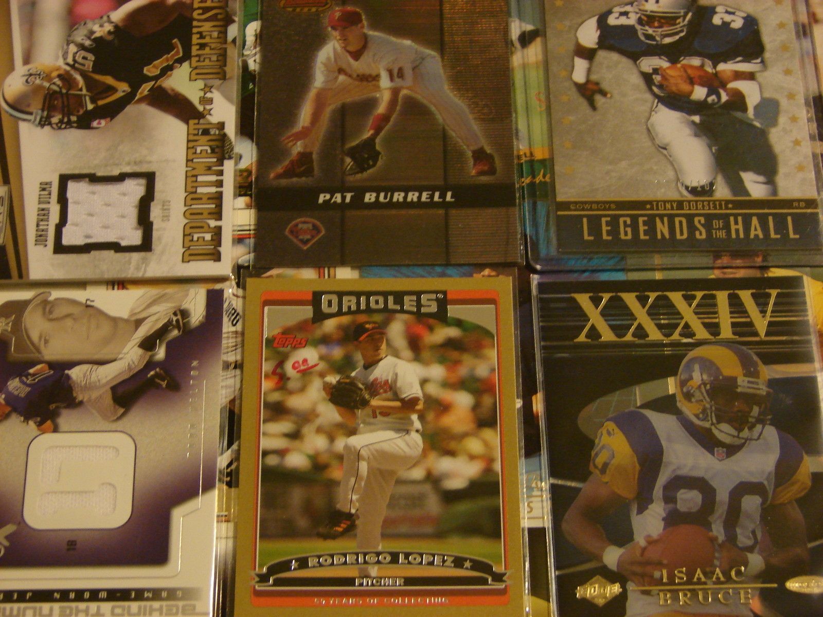 SERIAL # STAR CARDSRARE TONY DORSETT SERIAL # INSERT CARD