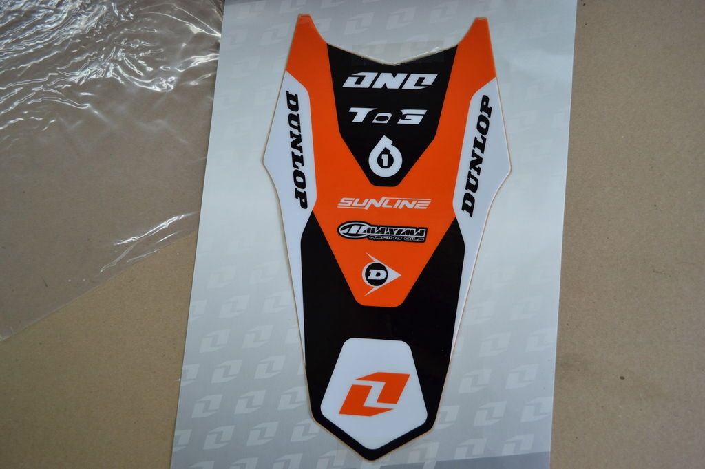 ONE INDUSTRIES REAR FENDER GRAPHICS KTM SX SXF 2007 2008 2009 2010