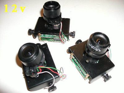 TESTED 12v DC Color CAMERA 4mm 8mm AUTO IRIS CCTV 1/3 CCD 