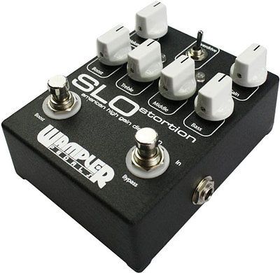 WAMPLER SLOSTORTION GUITAR DISTORTION PEDAL   SOUNDS LIKE SOLDANO AMP 