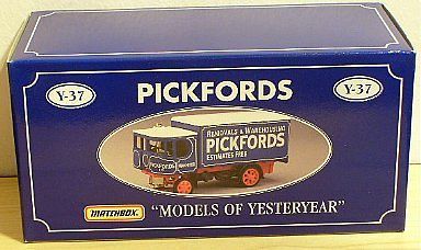 matchbox y 37 1929 garrett steam wagon pickfords time left