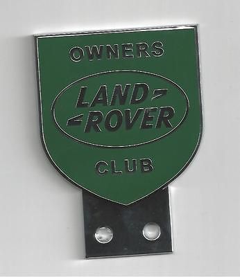 newly listed land rover owner club car badge series 1