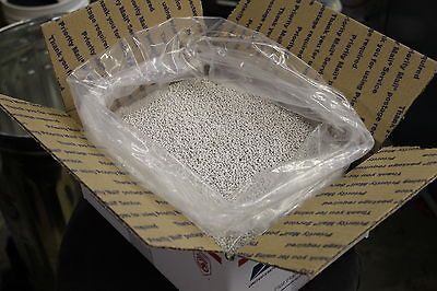 ABS PLASTIC PELLETS 8 lbs WHITE (FINE) SHIPPING IS INCLUDED IN COST