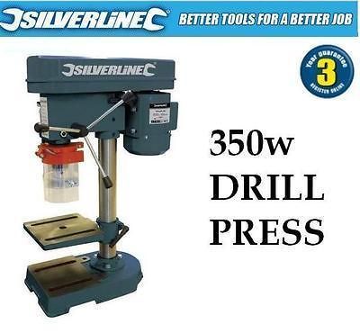 350W ROTARY PILLAR DRILL DRILLING PRESS BENCH MACHINE TABLE 3 YEAR 