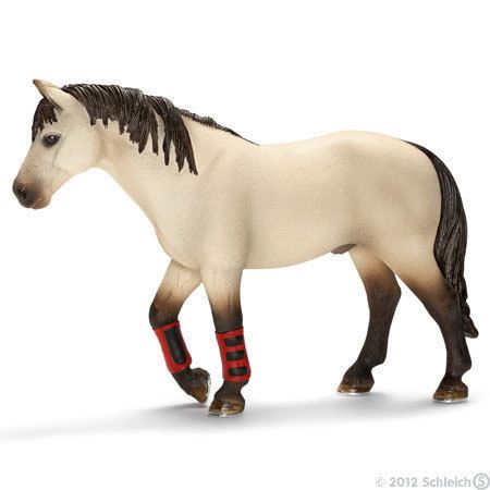 trained horse by schleich toy new 2012 