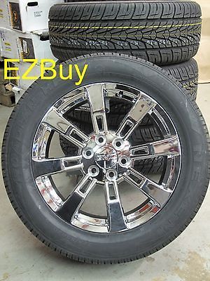   STYLE CHROME WHEELS NEXEN TIRES 5409 NEW SET (Fits 2010 F 150