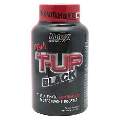 Nutrex T UP Black 150 Caps Testosterone boost LOWEST PRICE  FREE 