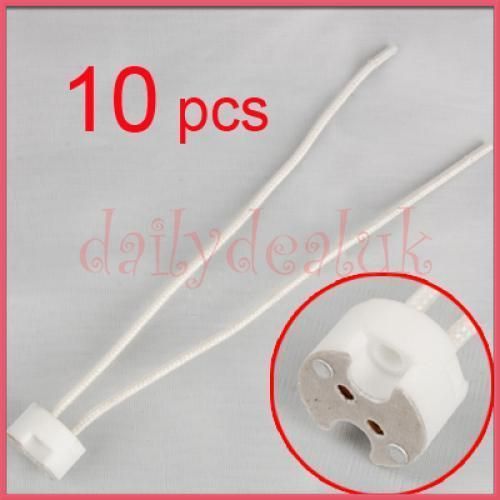 10 halogen bulb socket for g4 g5 3 base mr16