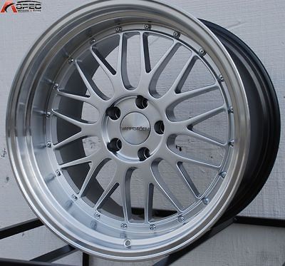 18X9.5/10.5 VARRSTOEN ES111 WHEELS 5X114.3 RIM FITS FORD MUSTANG 1994 