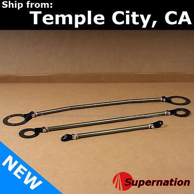 240 S13 S14 Silvia JDM Front Rear Upper Lower Strut Tie Bar Suspension 