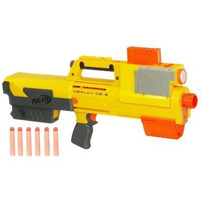 new nerf n strike deploy cs 6 dart blaster one