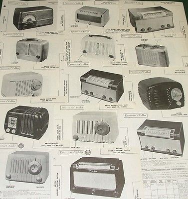 14 ARVIN Radio 1948 49 Service Photofacts 152T 161T 182TFM 242T 