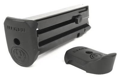 Ruger SR22 Pistol Magazine 10Rd .22LR two Floor Plates # 90382 upc 