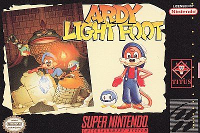 Ardy Light Foot Super Nintendo, 1993