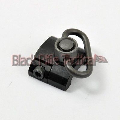 Black Rifle Tactical Rail Mount QD Swivel Attachment with QD Swivel 