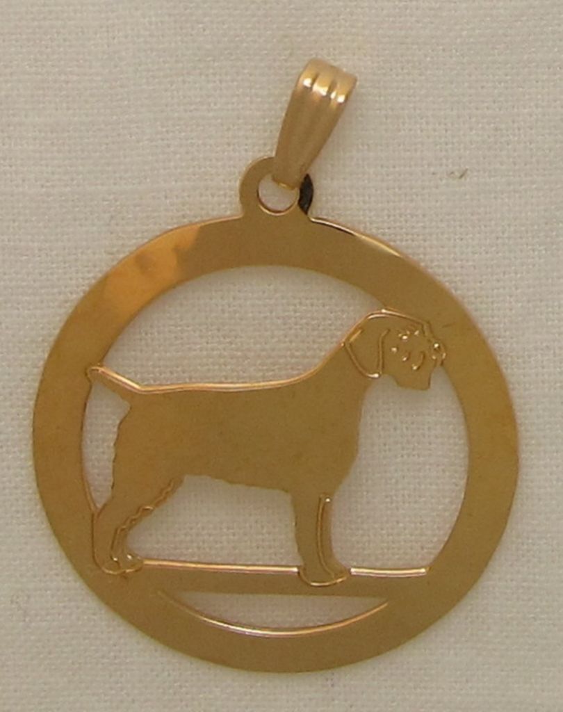 wirehaired pointing griffon jewelry pendant  32 50