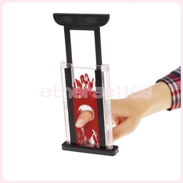 Finger Hay Cutter Chopper Magician Trick Prop Magic Funny Toy For 