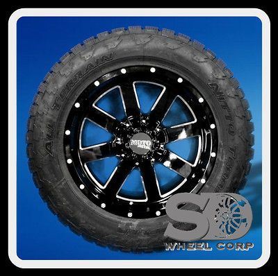   MOTO METAL MO962 5X5.5 W/ 275/60/20 NITTO TERRA GRAPPLER AT TIRES