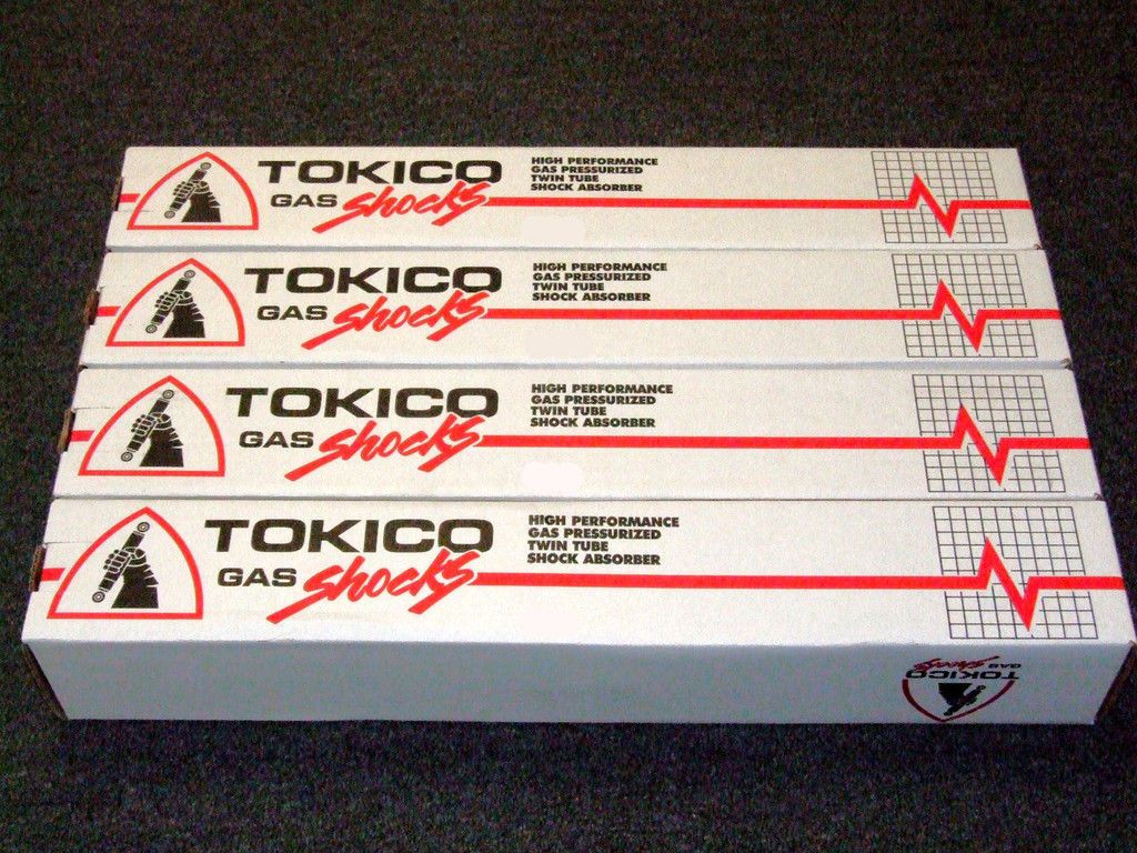 Tokico HP blue shocks 85 87 Toyota Corolla AE86 rwd (Front+Rear Set)