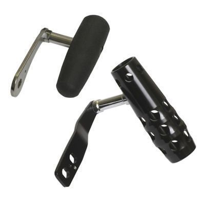 TWO (2) JUMBO T Bar Handles with BLACK Knob fits PENN 4/0 113H, 113HL 