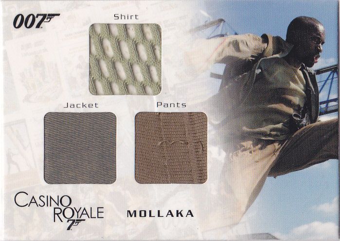   BOND IN MOTION TC02 TRIPLE COSTUME MOLLAKA CASINO ROYALE 106/1300