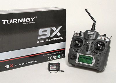 Turnigy 9X 9Ch Transmitter w/ Module & 8ch Receiver Mode 2 v2 