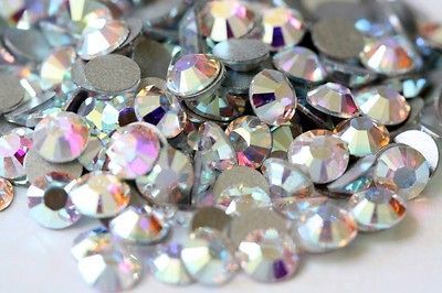 1440 PCS Flatback CRYSTAL CLEAR, 3.80 4mm,For Swarovski 2028 