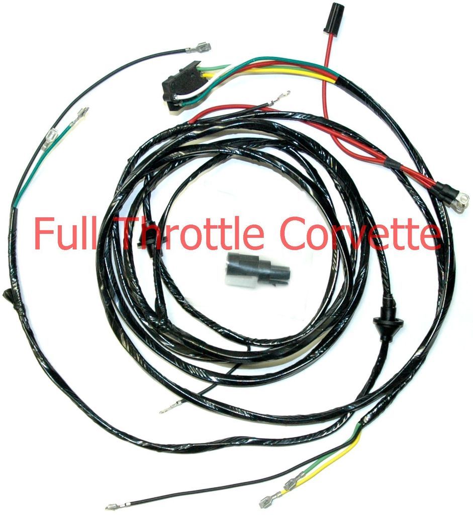 1963   1966 Corvette Power Window Wiring Harness NEW (Fits 1966 