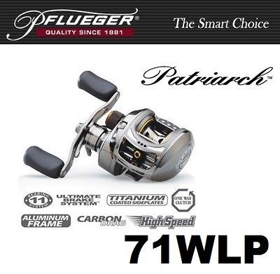 Pflueger PATRIARCH 71WLP Lightweight Right hand Baitcast Fishing