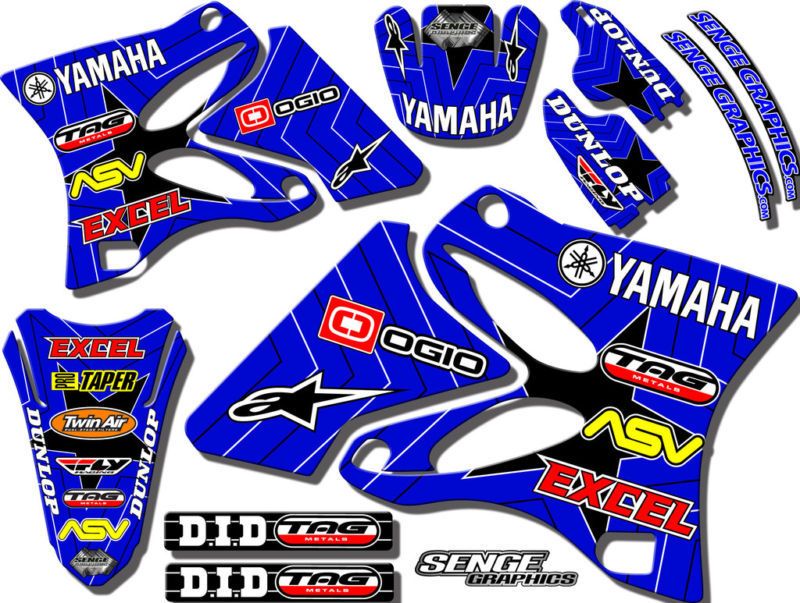 1996 2001 yz 125 250 graphics yamaha yz125 yz250 99