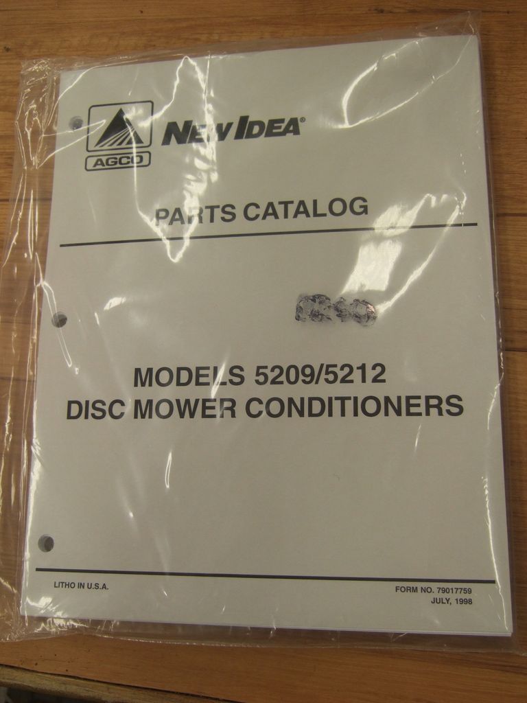 NEW IDEA 5209 5212 MOWER CONDITIONER DISCBINE HAYBINE DISC PARTS 