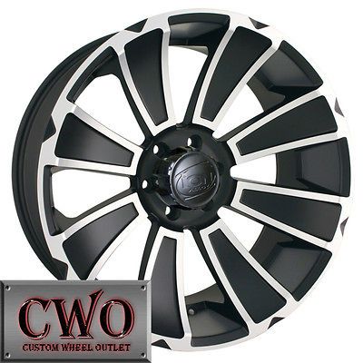   Black ION 180 Wheels Rims 6x135 6 Lug Ford F 150 Navigator Expedition