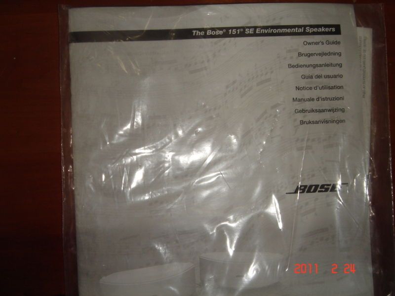 bose 151 se manual w361  11 54