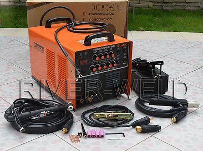 ac dc 200 tig pulse welder aluminium mma tig 2in1