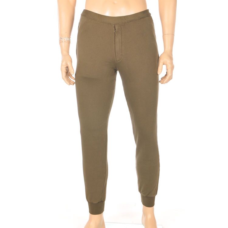 ZI 443a PRADA Khaki Cotton Sweatpants Size Medium RRP £205