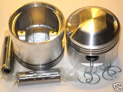 TRIUMPH 650 Piston set 40 over .040 pistons unit 91 JCC Pistons