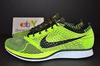 NIKE FLYKNIT RACER   Sz 13   VOLT   New In Box + run 3 1 air max free 