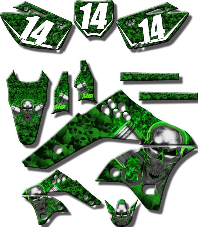 1995 2007 kdx 200 220 graphic kawasaki decal 06 05