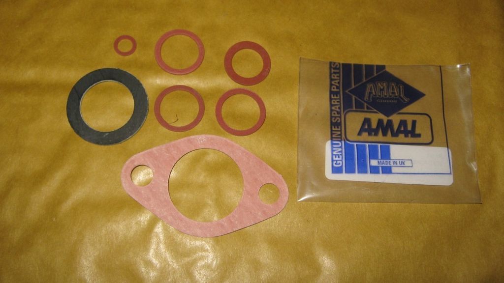 rk6 1 amal 276 type carburettor gasket washer set from