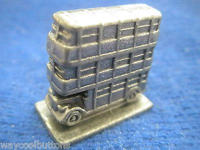 HARRY POTTER MINI FIGURINE KNIGHT TRIPLE DECKER BUS 1 SCENE IT METAL 