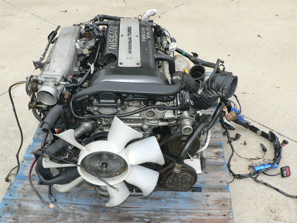 JDM SR20DET S14 Engine Nissan Silvia 240SX S14 BlackTop Turbo SR20 