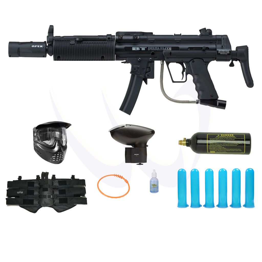 Empire BT Delta Elite EGRIP Paintball Marker Gun Advance Package 7986