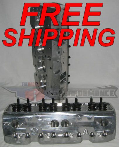 afr sbc 220cc chevy cnc aluminum cylinder heads new 427