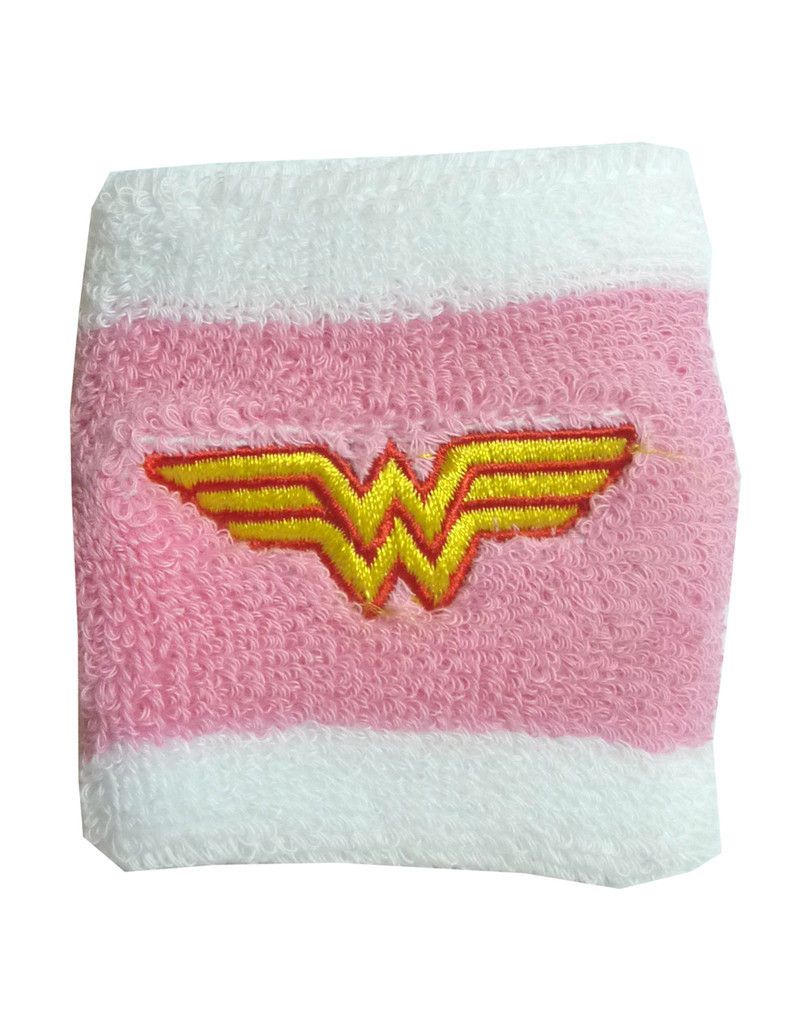 wonder woman terry cuff wrist sweatband  16