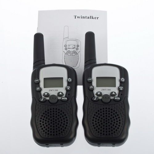   5km UHF Auto Multi Channel 2 Way Radio Wireless Walkie Talkie T 388